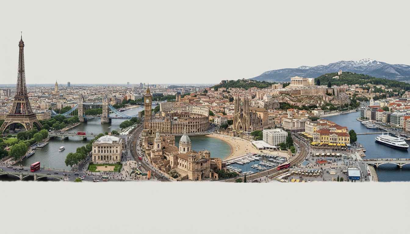 most popular places to visit in europe