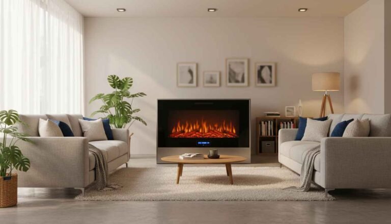 energy efficient fireplaces electric