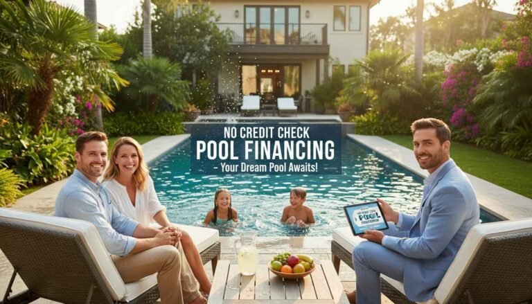 no credit check pool financing