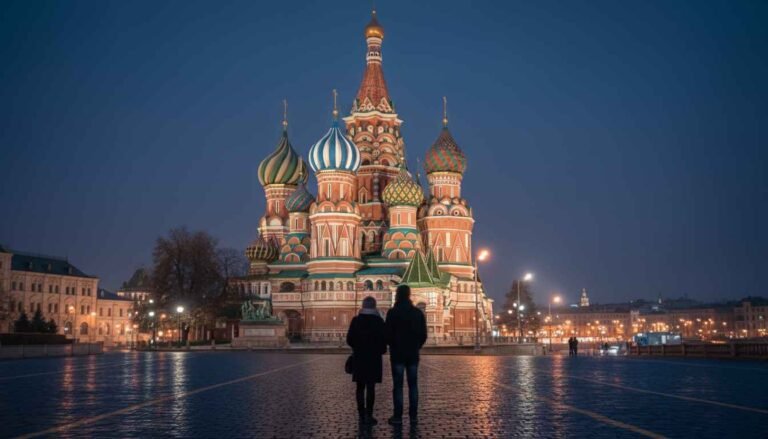 places to visit in moscow at night
