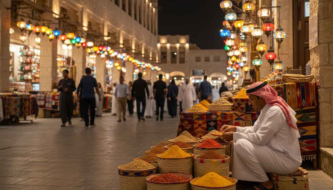 places to visit in qatar at night