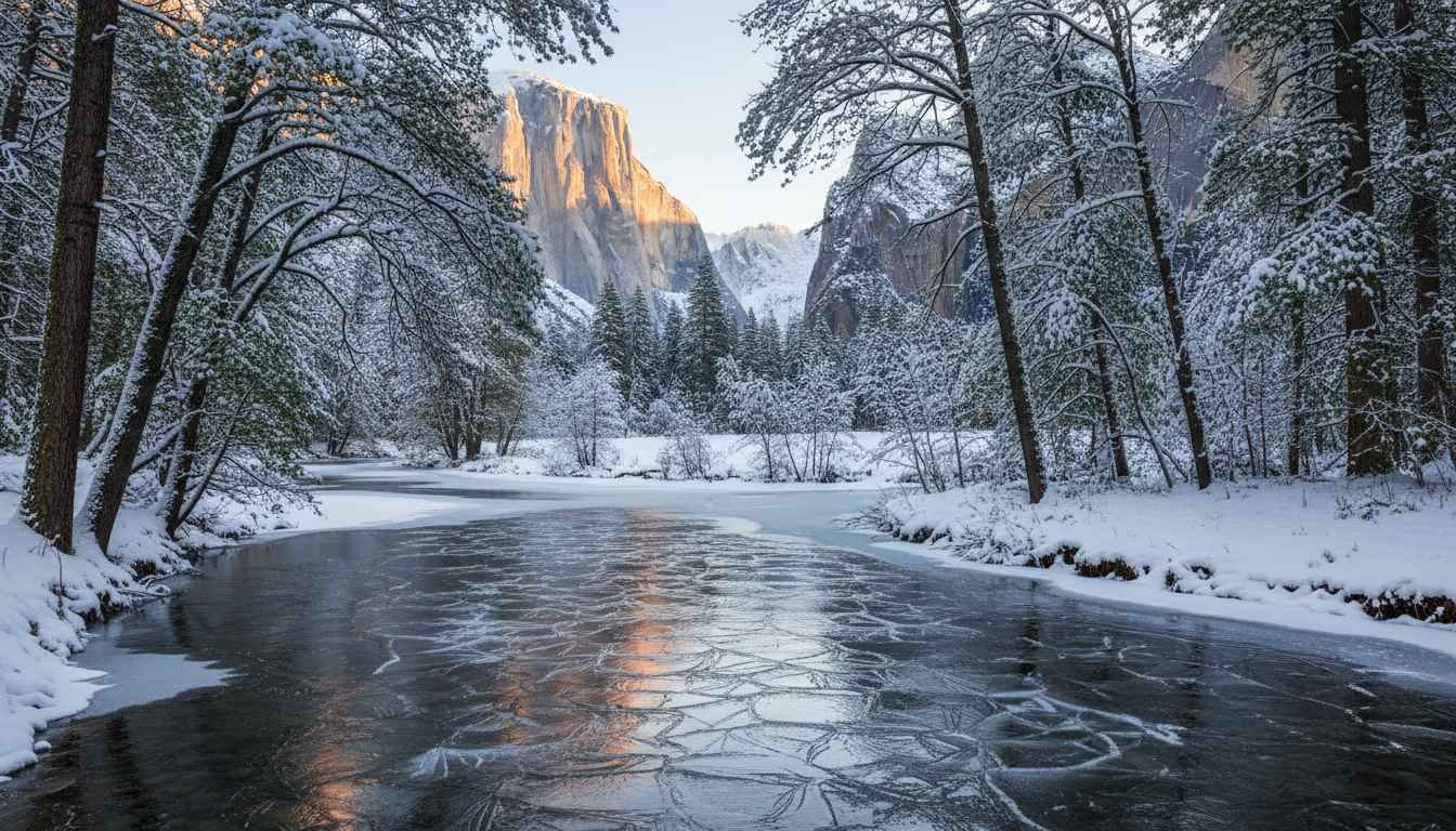 places to visit in yosemite during winter