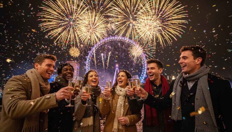 places to visit new years eve uk