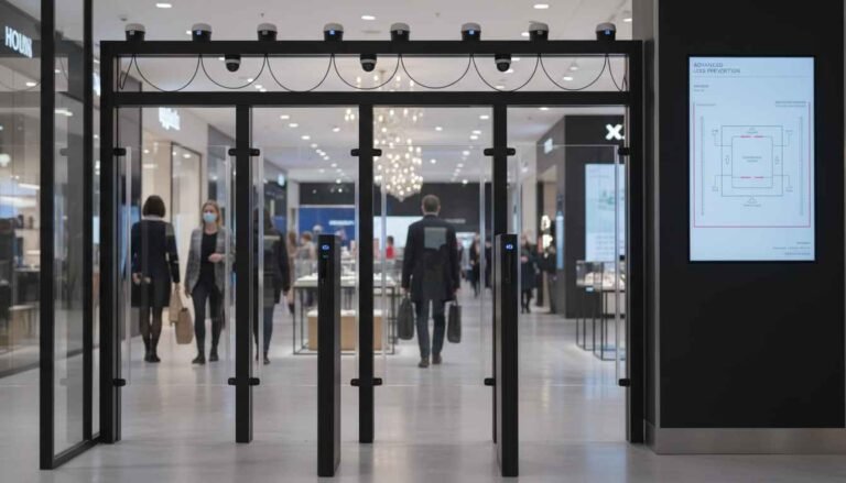 retail crash gates surveillance systems