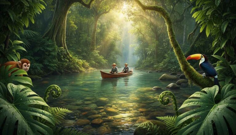 where is the best place to visit the amazon rainforest